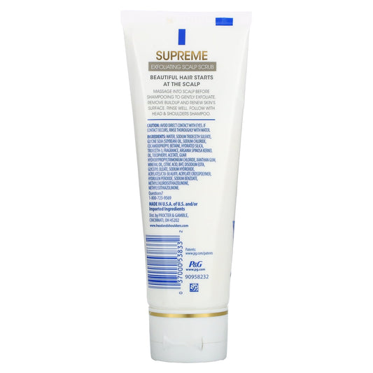 Head & Shoulders, Supreme Exfoliating Scalp Scrub