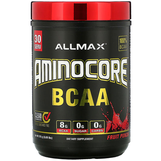 ALLMAX Nutrition, AMINOCORE BCAA,0.69 lbs (315 g)