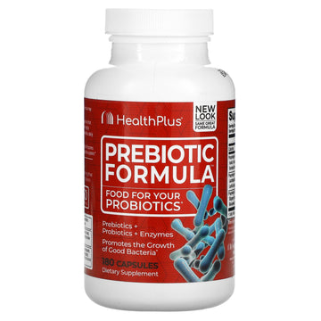 Health Plus, Prebiotic Formula, 500 mg Capsules