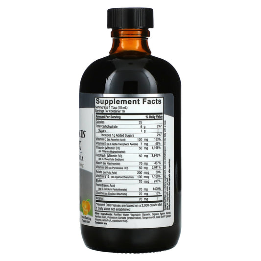 Nature'S Answer, Liquid Vitamin B-Complex, Great Tasting Tangerine , (240 Ml)