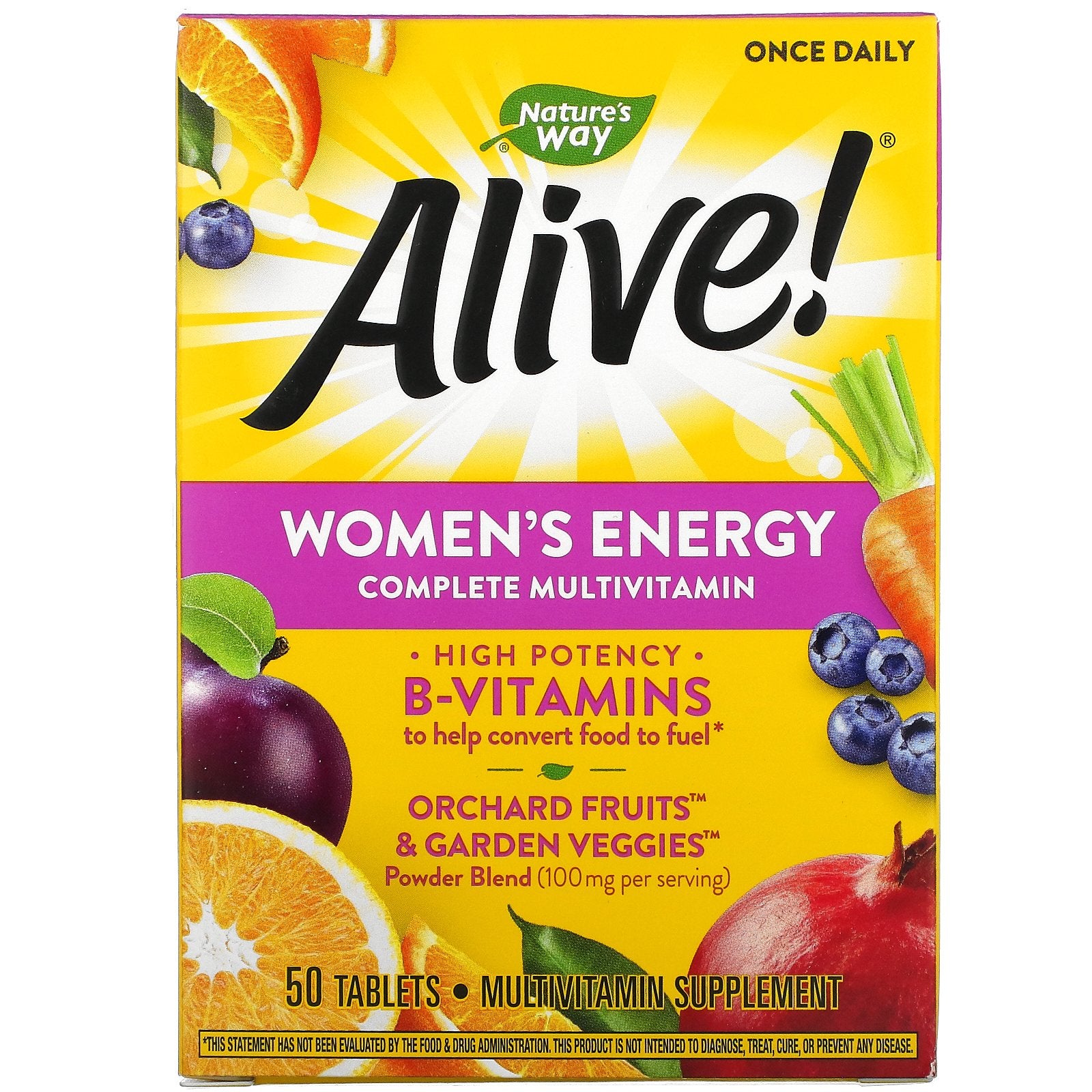 Nature'S Way, Alive! Women'S Energy Complete Multivitamin,Tablets