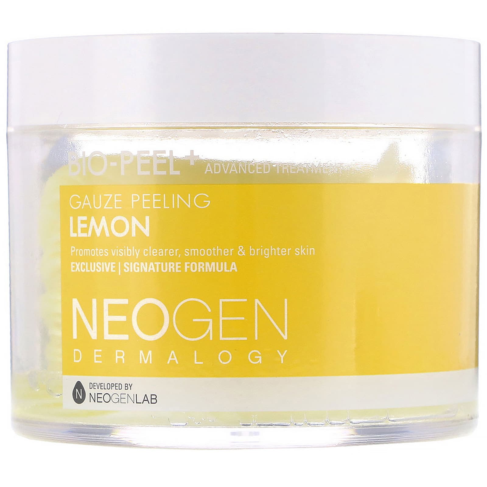 Neogen, Bio-Peel+, Gauze Peeling, Lemon