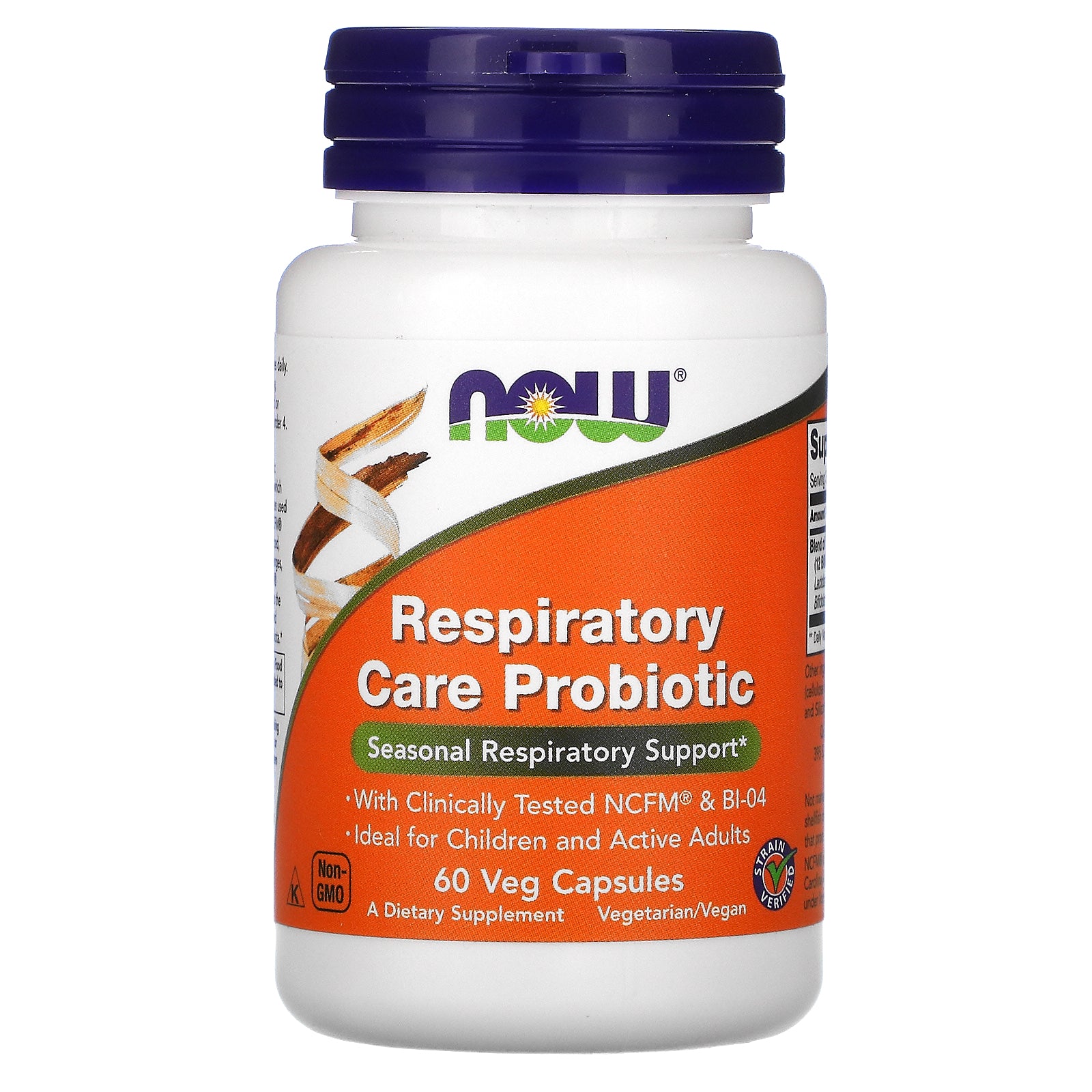 Now Foods, Respiratory Care Probiotic, Veg Capsules