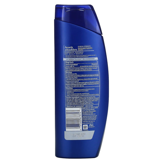 Head & Shoulders, Clinical Strength, Dandruff Defense Shampoo, Dry Scalp Rescue (400 ml)
