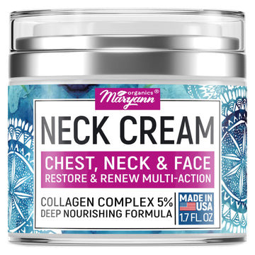 Maryann Organics, Neck Cream, Chest, Neck & Face, Restore & Renew Multi-Action