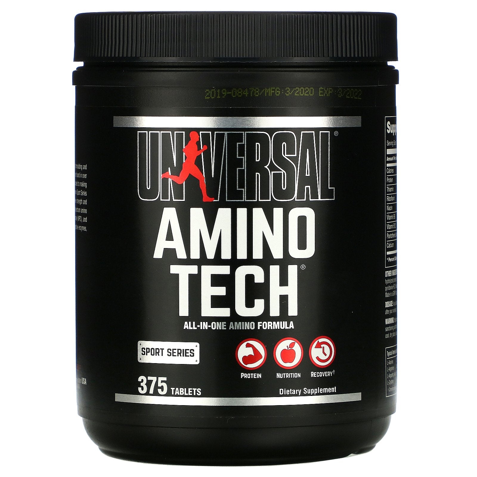 Universal Nutrition, Amino Tech, All-In-One Amino Formula