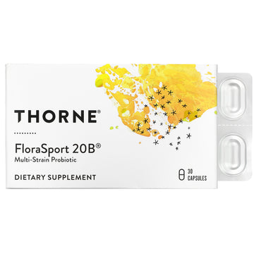 Thorne Research, FloraSport 20B Capsules