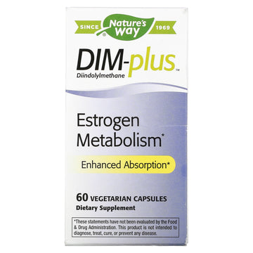 Nature's Way, DIM-Plus, Estrogen Metabolism Vegetarian Capsules