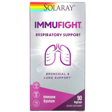 Solaray, ImmuFight, Respiratory Support,  VegCaps