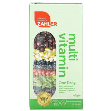 Zahler, One Daily, Daily Multivitamin with 20 Vitamins & Minerals + Spectra Blend