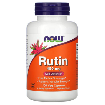 NOW Foods, Rutin, 450 mg Veg Capsules