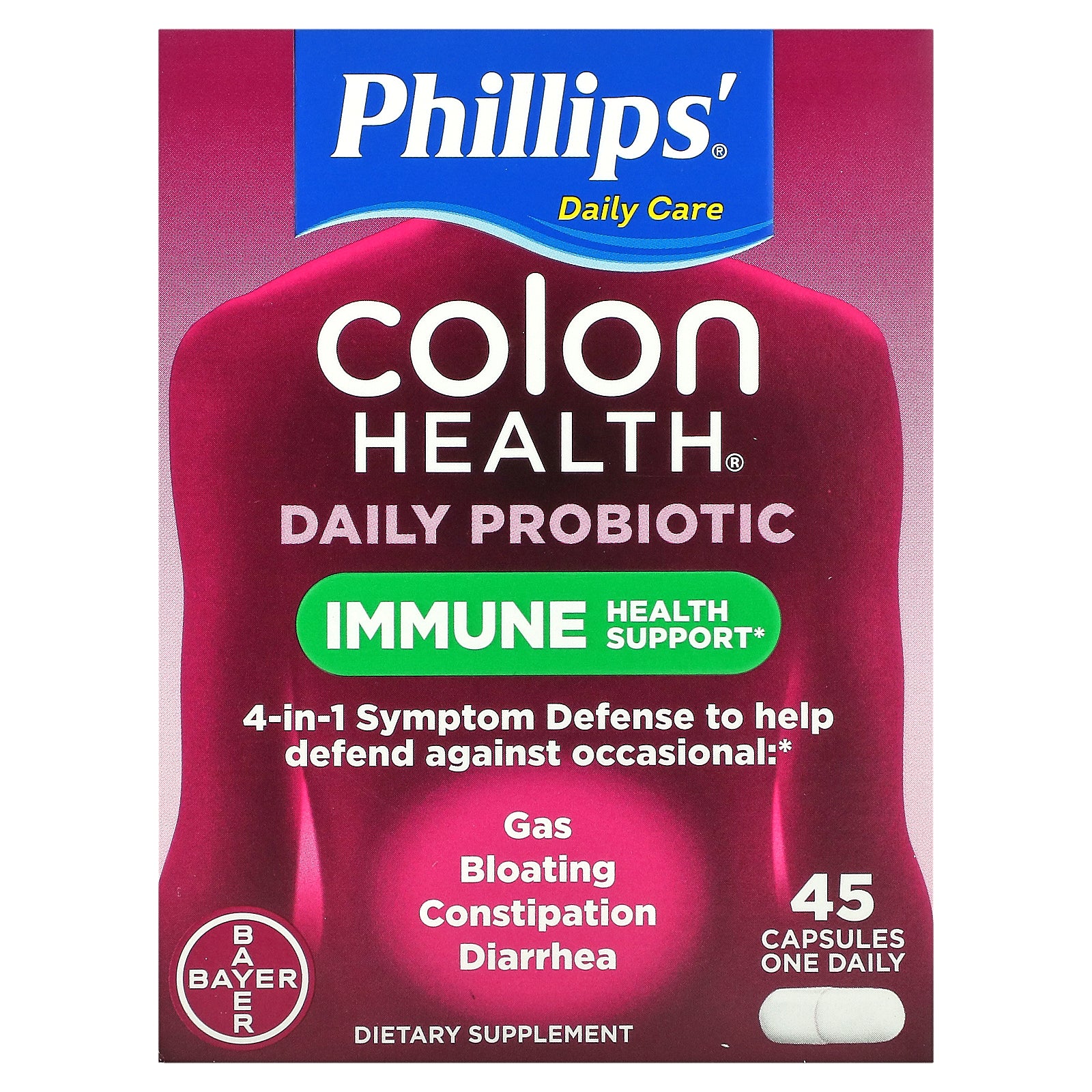 Phillip's, Colon Health Daily Probiotic Capsules