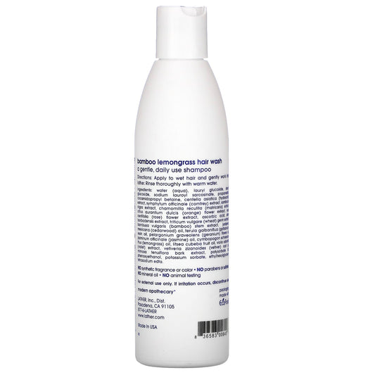 Lather, Bamboo Lemongrass Hair Wash (236 ml)