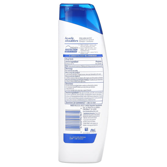 Head & Shoulders, Itchy Scalp Care, 2 in 1 Shampoo + Conditioner, Infused with Eucalyptus (250 ml)