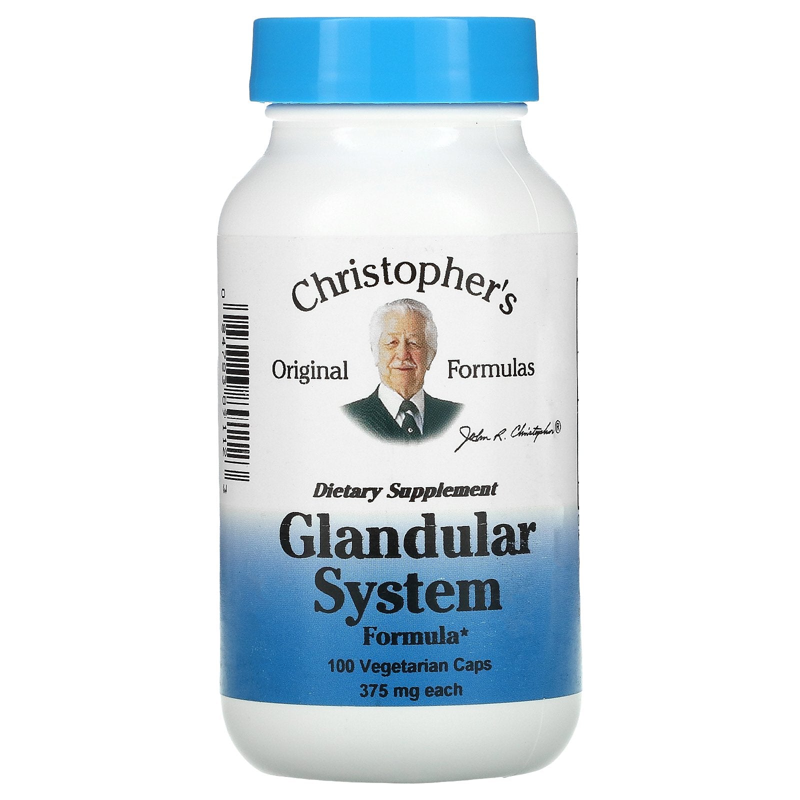 Christopher's Original Formulas, Glandular System Formula, 375 mg, Vegetarian Caps