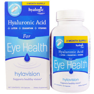 Hyalogic, Hylavision, Hyaluronic Acid,  Capsules