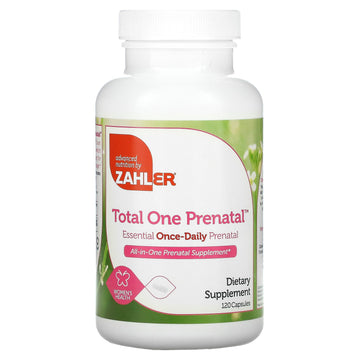 Zahler, Total One Prenatal, Capsules