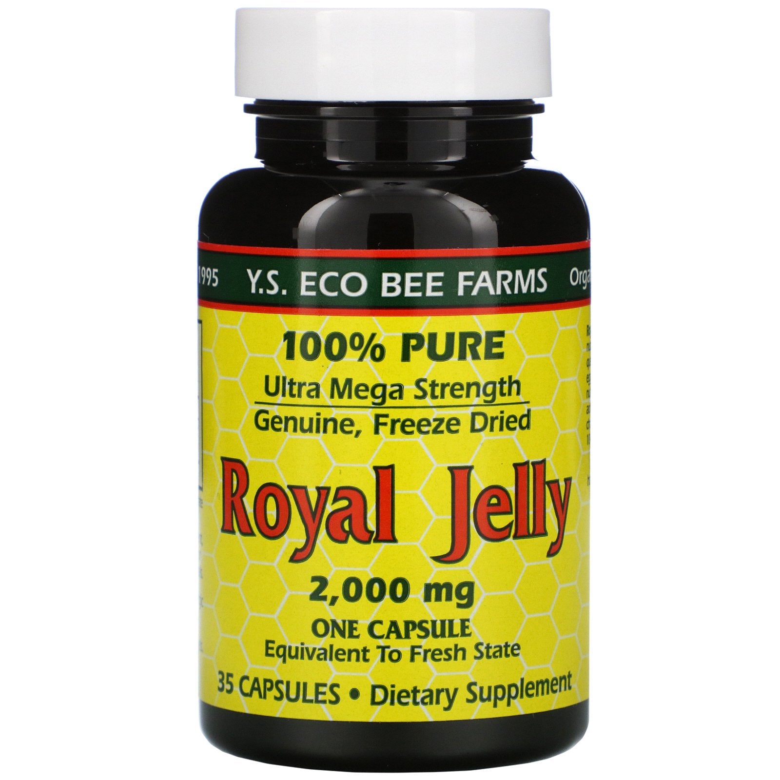 Y.S. Eco Bee Farms, Royal Jelly, 2,000 mg