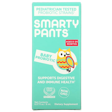 SmartyPants, Baby Probiotic, 0-24 Months, Unflavored