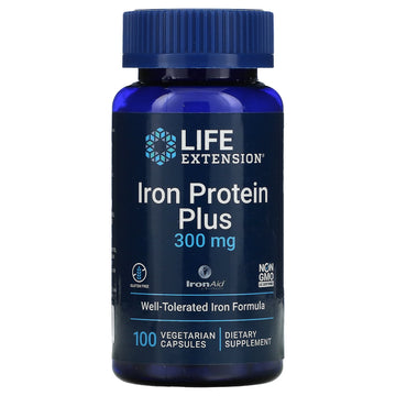 Life Extension, Iron Protein Plus, 300 mg