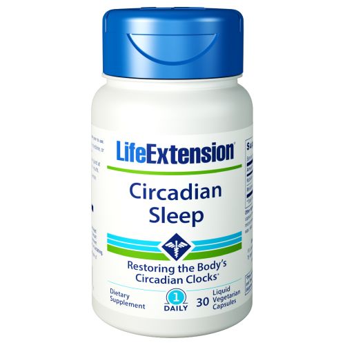 Circadian Sleep 30 Liquid Caps By Life Extension