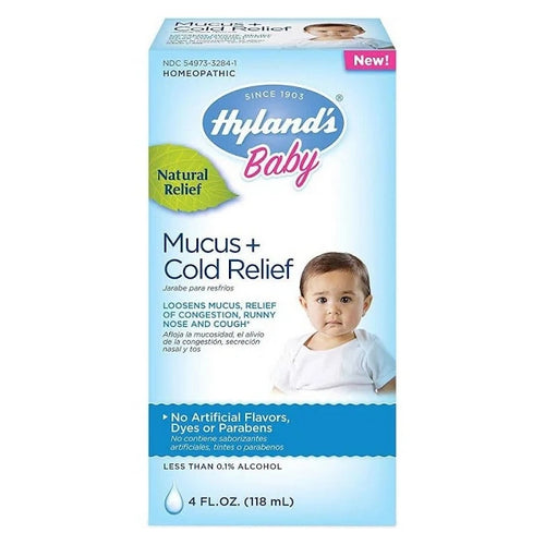 Baby Mucus & Cold Relief 4 Oz By Hylands