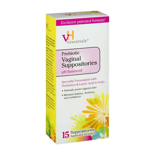 Vaginal Suppositories Prebiotic 15 Count By Womens Health Fo