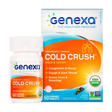 Organic Cold Crush Adult 60 Tabs By Genexa