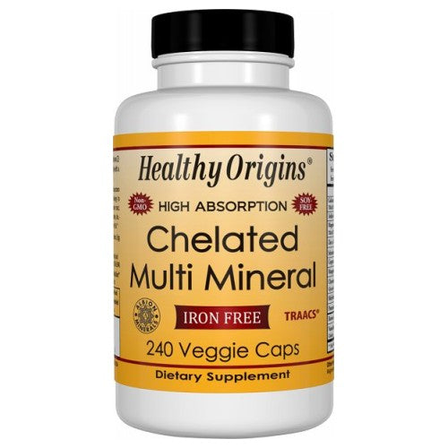Chelated Multi Mineral 120 Veg Caps By Healthy Origins