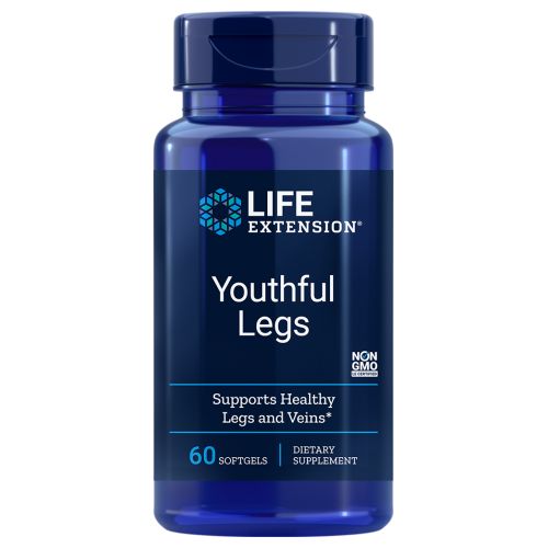 Youthful Legs 60 Softgels By Life Extension