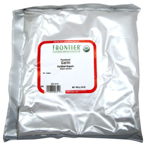 Organic Powdered Garlic 16 Oz By Frontier Coop