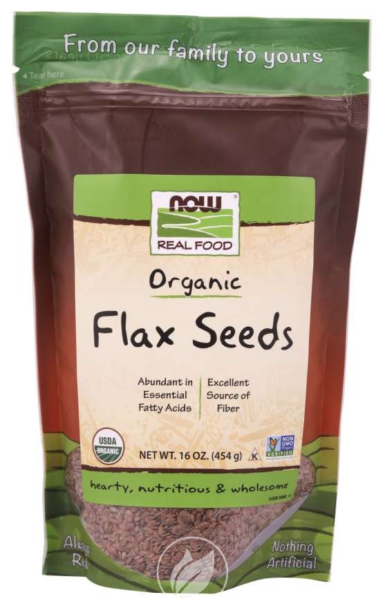 NOW Foods Flax Seed Organic