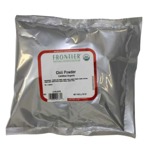 Organic Chili Powder Blend 16 Oz By Frontier Coop