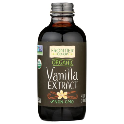 Organic Vanilla Extract 4 Oz By Frontier Coop
