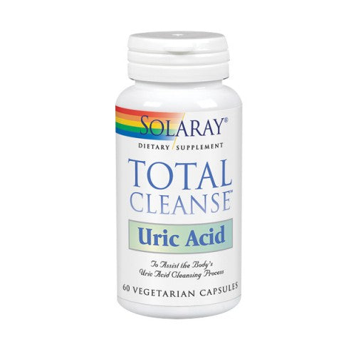 Total Cleanse Uric Acid 60 Veg Caps By Solaray