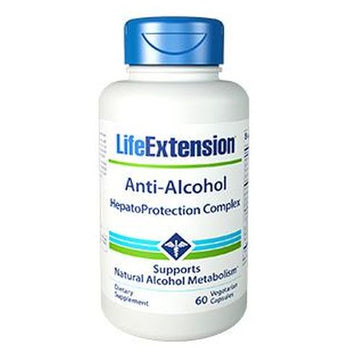 Anti-Alcohol HepatoProtection Complex 60 Veg Caps By Life Ex