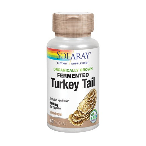 Fermented Turkey Tail 60 Veg Caps By Solaray