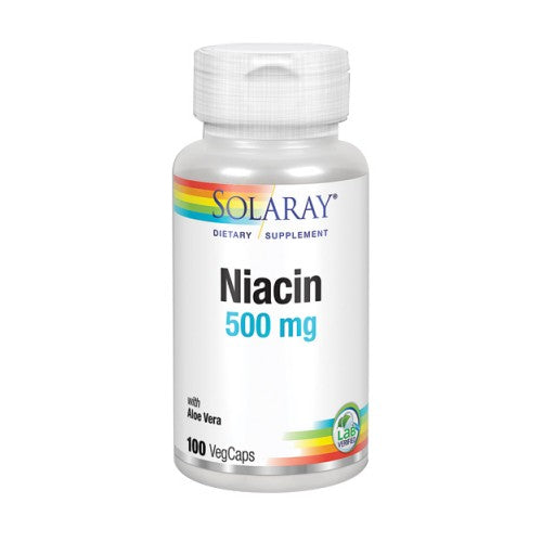 Niacin 100 Veg Caps By Solaray