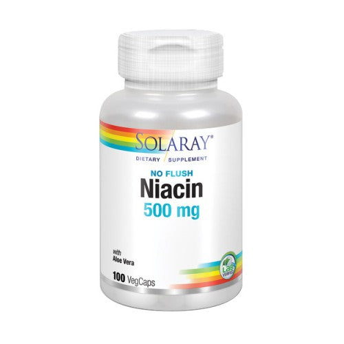 Niacin No Flush 100 Count By Solaray
