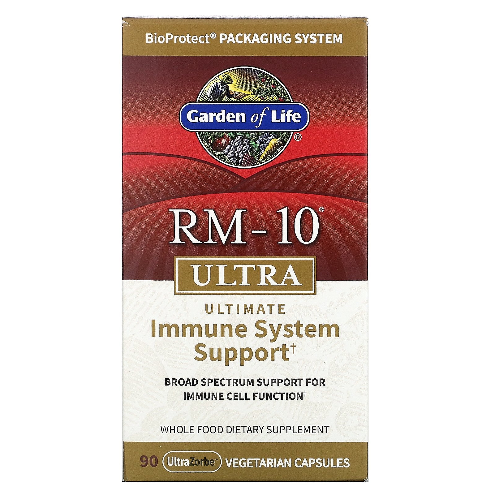 Garden of Life, RM-10 Ultra, Ultimate Immune System Support
