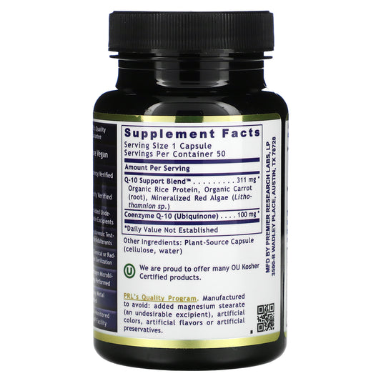 Premier Research Labs, Premier Coq-10, Fermented Plant-Source Capsules