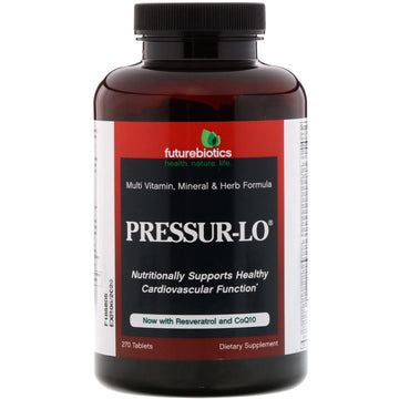 FutureBiotics, Pressur-Lo, Multi Vitamin, Mineral & Herb Formula, Tablets