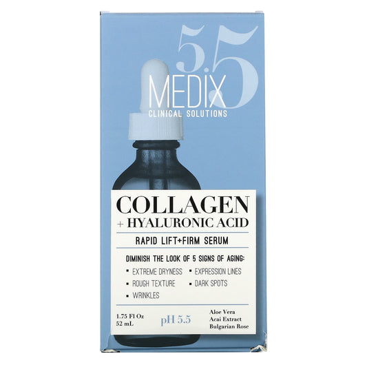 Medix 5.5, Collagen + Hyaluronic Acid, Rapid Lift + Firm Serum (52 ml)