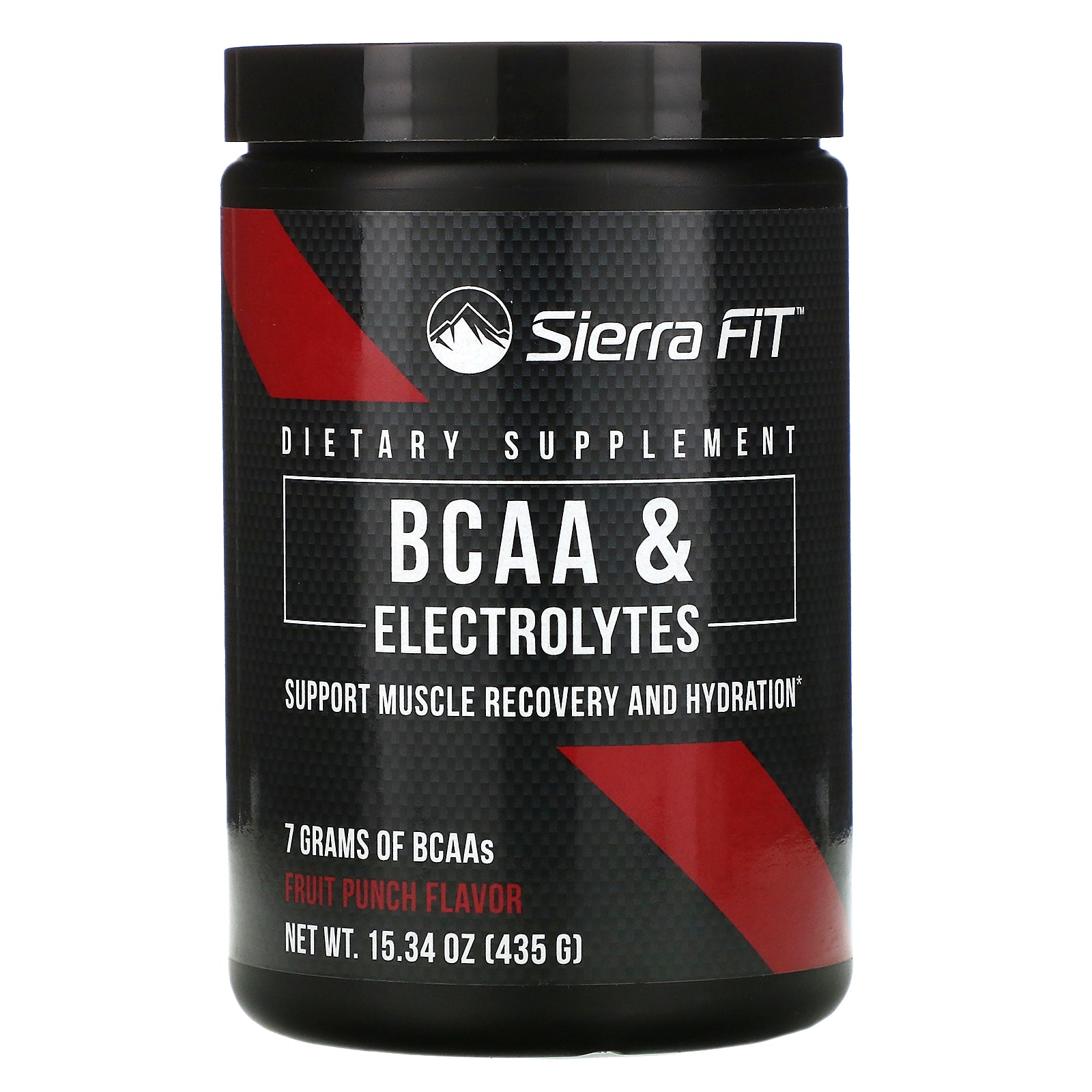 Sierra Fit, BCAA & Electrolytes, 7G BCAAs, 15.34 oz (435 g)