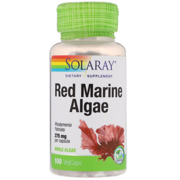 Solaray, Red Marine Algae, 375 mg