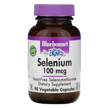 Bluebonnet Nutrition, Selenium, 100 mcg