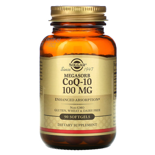 Solgar, Megasorb CoQ-10, 100 mg Softgels