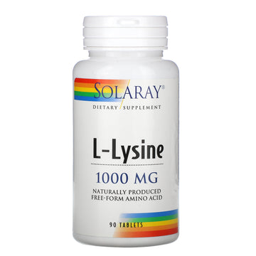 Solaray, L-Lysine, 333 mg Tablets