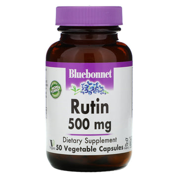 Bluebonnet Nutrition, Rutin, 500 mg Vegetarian Capsules