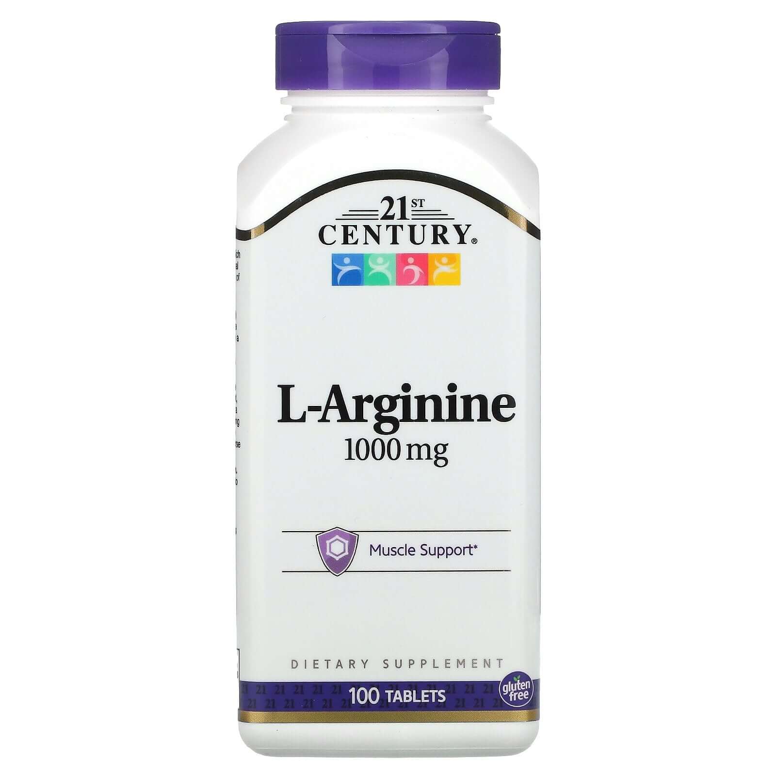 21st Century, L-Arginine, 1,000 mg, Tablets